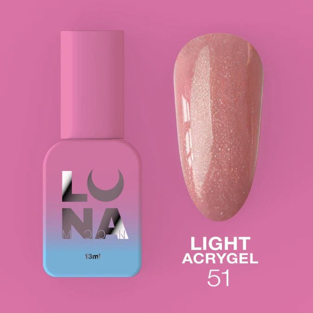 Luna Light Acrygel 51 (13ml) - www.texasnailstore.com