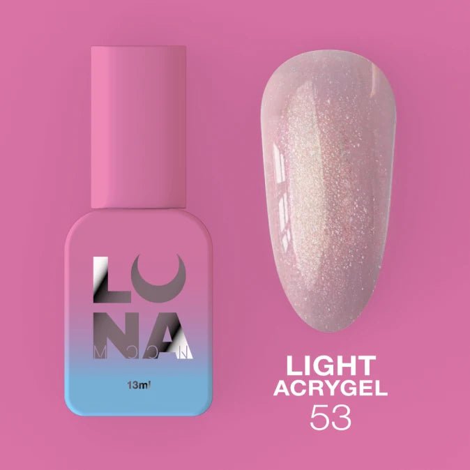 Luna Light Acrygel 53 (13ml) - www.texasnailstore.com