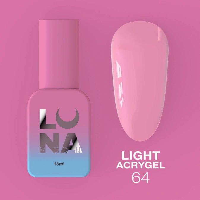 Luna Light Acrygel 64 (13ml) - www.texasnailstore.com