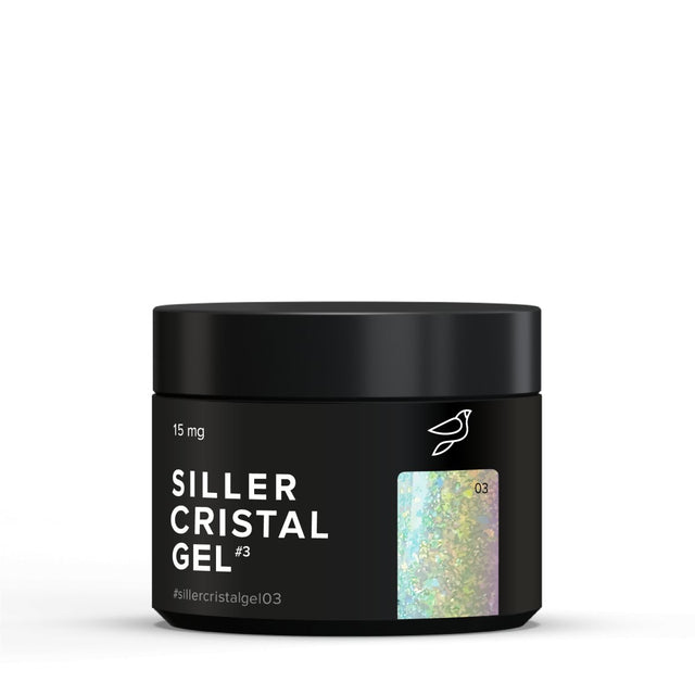 Siller Cristal Gel #3 (15ml) - www.texasnailstore.com