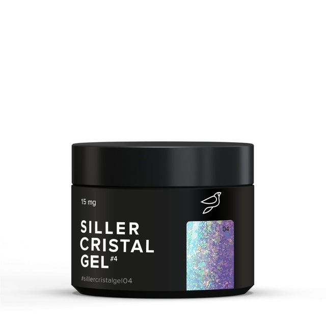 Siller Cristal Gel #4 (15ml) - www.texasnailstore.com