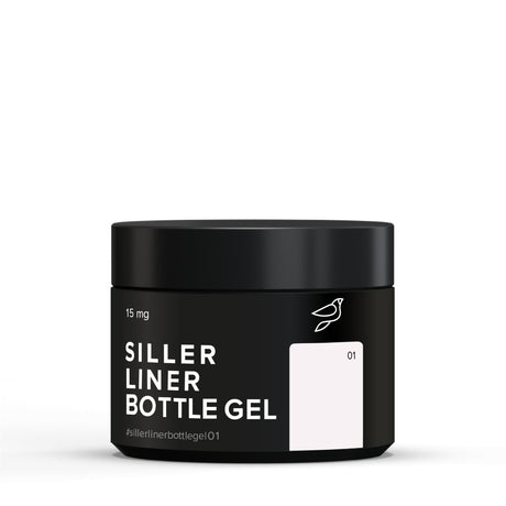 Siller Liner Bottle Gel #1 (15ml) - www.texasnailstore.com