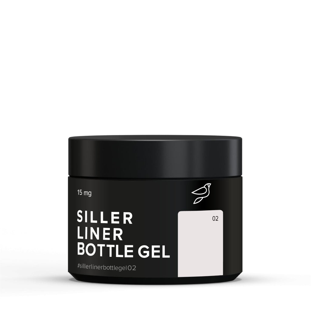 Siller Liner Bottle Gel #2 (15ml) - www.texasnailstore.com