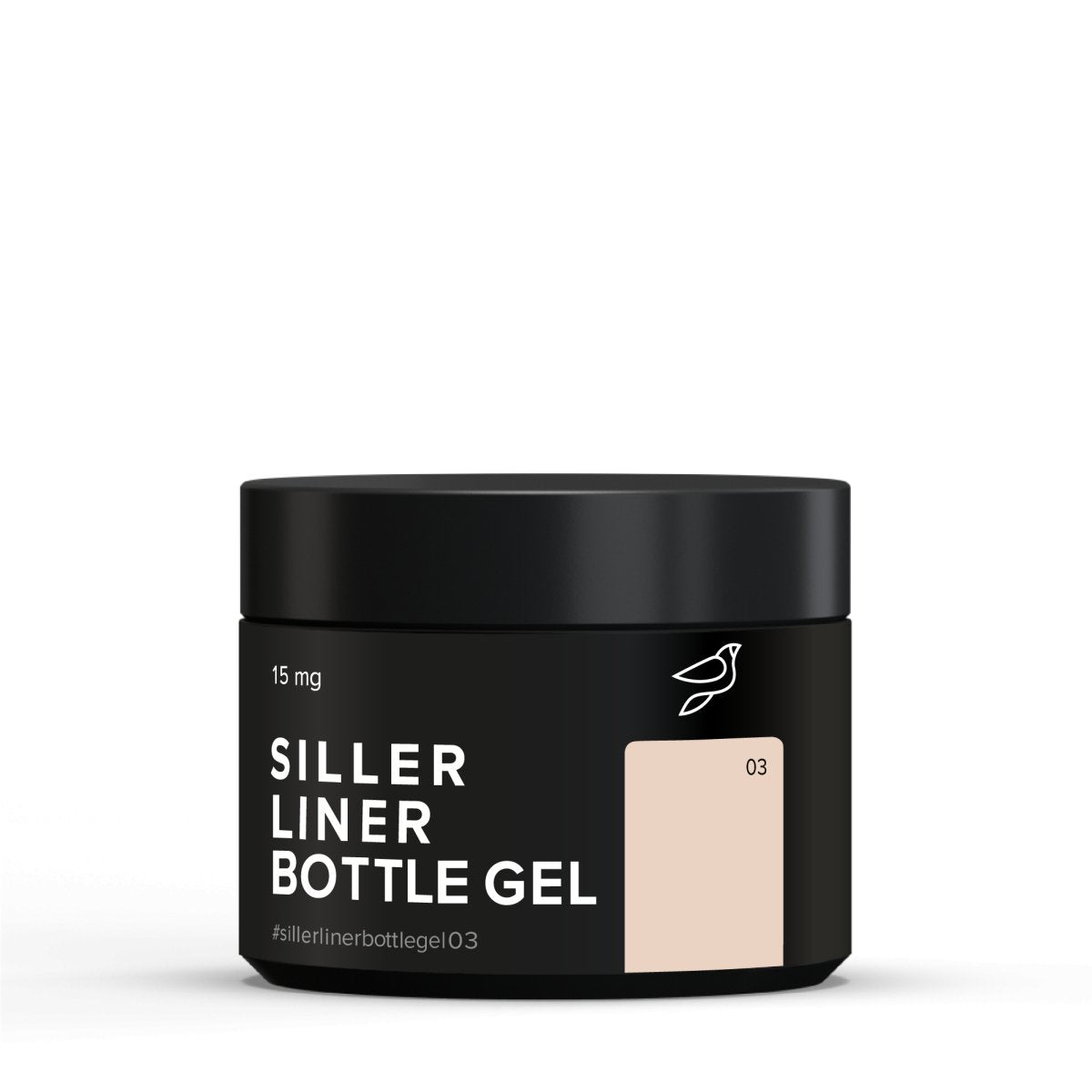 Siller Liner Bottle Gel #3 (15ml) - www.texasnailstore.com