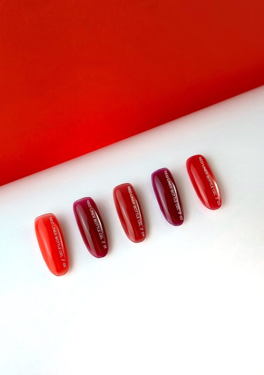 Siller Red Liner #1 (15ml) - www.texasnailstore.com