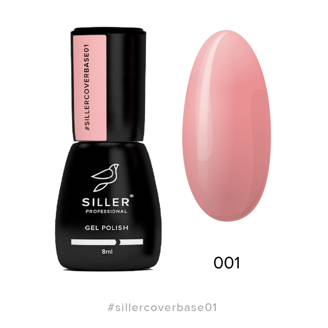 Siller Cover Base №1 8ml - www.texasnailstore.com