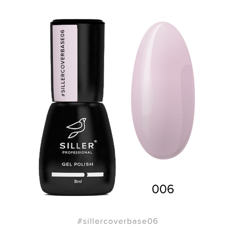 Siller Cover Base №6 8ml - www.texasnailstore.com