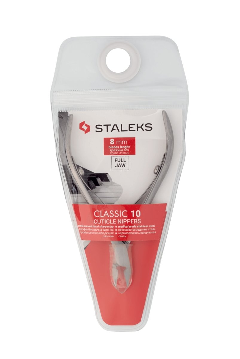 Cuticle nippers STALEKS CLASSIC 10 (8 mm) - www.texasnailstore.com