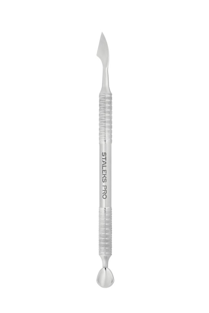 Cuticle pusher STALEKS PRO EXPERT 52 TYPE 2 (rounded curved pusher and remover) - www.texasnailstore.com