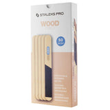 Disposable wooden nail files (50 pc) - www.texasnailstore.com