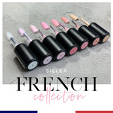 Gel polish Siller French #1 (8ml) - www.texasnailstore.com