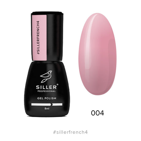 Gel polish Siller French #4 (8ml) - www.texasnailstore.com