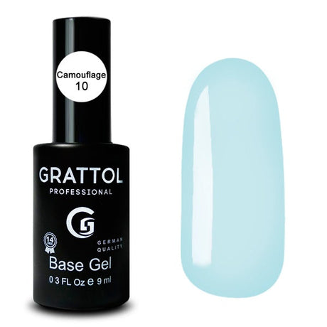 Grattol Base Camouflage 10 (9ml) - www.texasnailstore.com