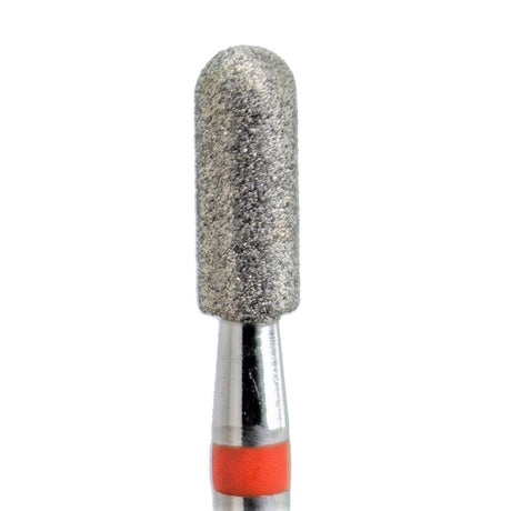 KMIZ Diamond Bit Rounded Cylinder (3.1mm) Red - www.texasnailstore.com