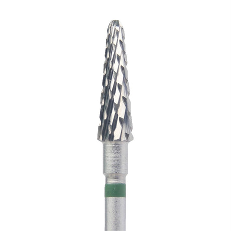 KMIZ Tungsten Carbide Bur Cone (4mm) Green - www.texasnailstore.com