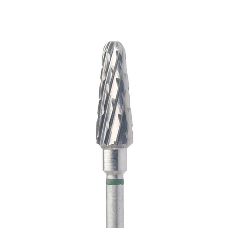 KMIZ Tungsten Removal bit Cone (5mm) Coarse Green - www.texasnailstore.com