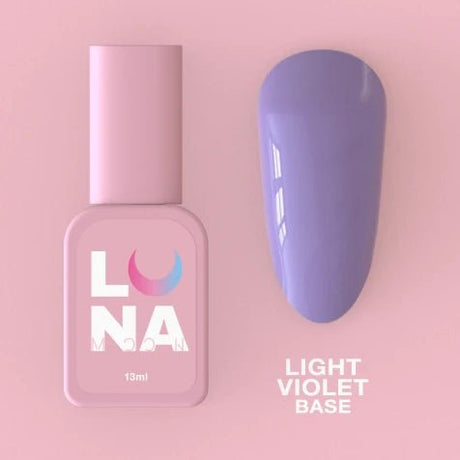 Luna Base Light Violet 13ml - www.texasnailstore.com