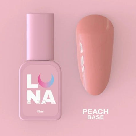 Luna Base Peach (13ml) - www.texasnailstore.com