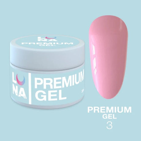 Luna Builder Gel Premium №3 (30ml) - www.texasnailstore.com