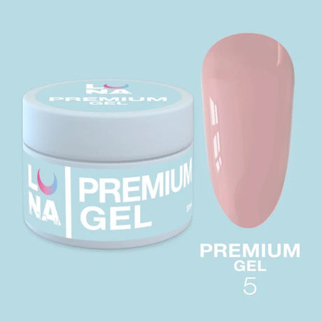 Luna Builder Gel Premium №5 (30ml) - www.texasnailstore.com