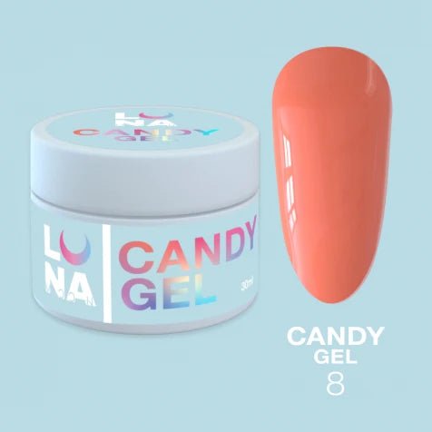 Luna Candy Builder Gel #8 - www.texasnailstore.com