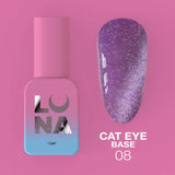 Luna Cat Eye Base #8 - www.texasnailstore.com