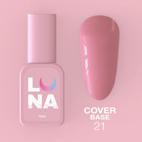 Luna Cover Base 21 13ml - www.texasnailstore.com