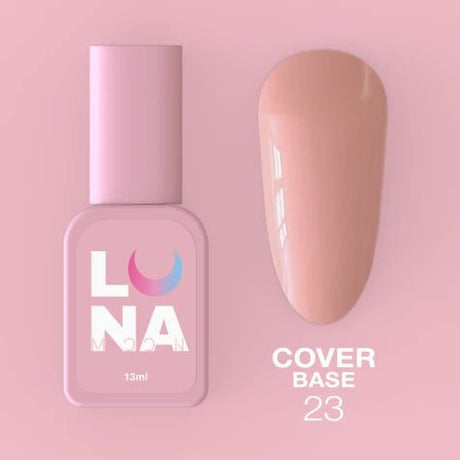 Luna Cover Base №23 13ml - www.texasnailstore.com