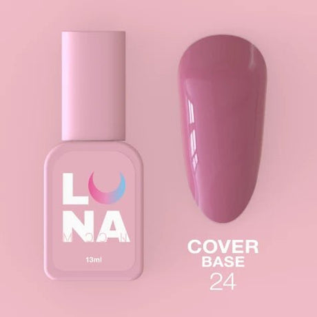 Luna Cover Base №24 13ml - www.texasnailstore.com