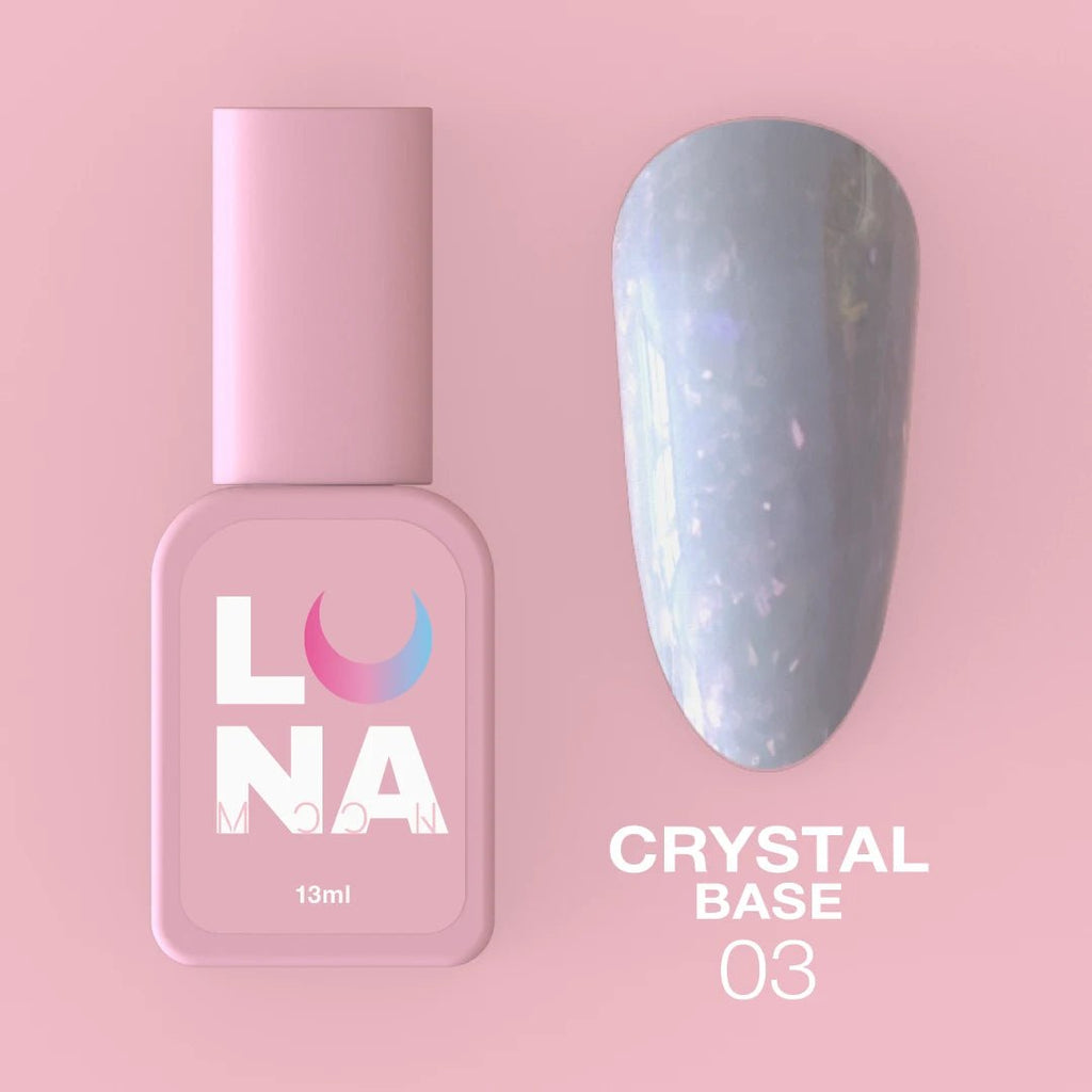 Luna Crystal Base 03 13ml - www.texasnailstore.com