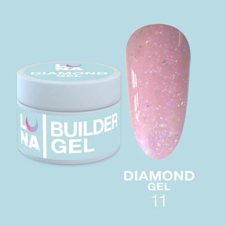 Luna Diamond Gel №11 (15ml) - www.texasnailstore.com