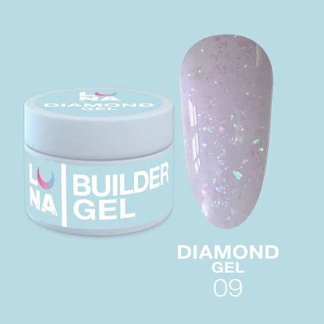 Luna Diamond Gel №9 (15ml) - www.texasnailstore.com