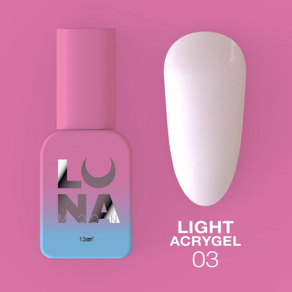 Luna Light Acrygel 3 (13ml) - www.texasnailstore.com