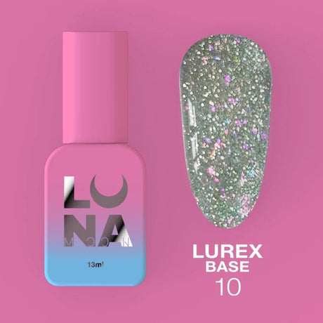 Luna LUREX Base №10 (13ml) - www.texasnailstore.com