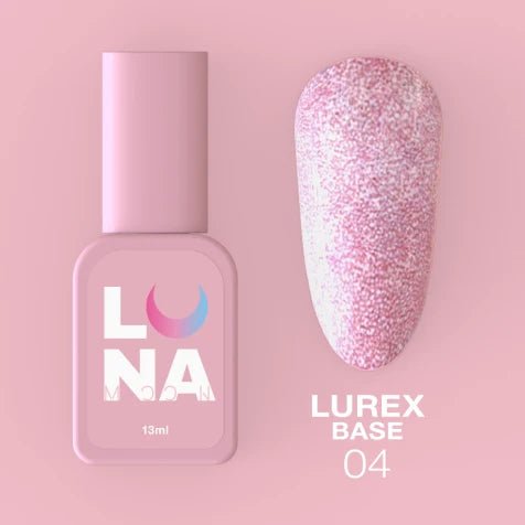 Luna LUREX Base №4 13ml - www.texasnailstore.com