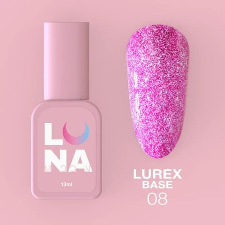 Luna LUREX Base №8 13ml - www.texasnailstore.com