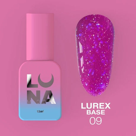 Luna LUREX Base №9 (13ml) - www.texasnailstore.com