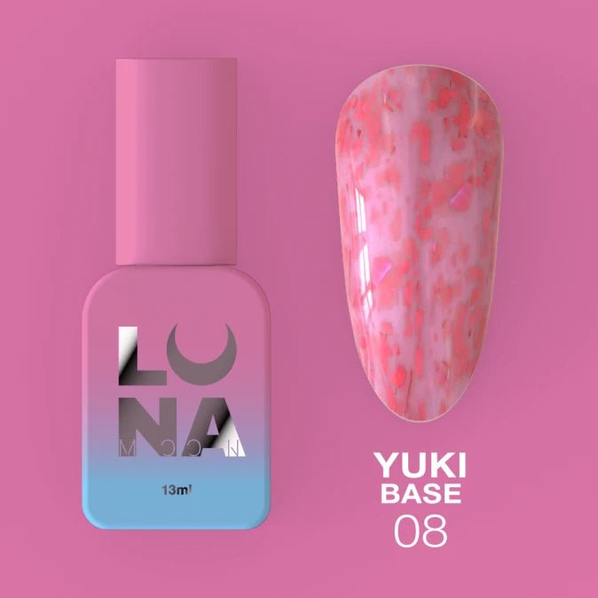 Luna Yuki Base №8 (13ml) - www.texasnailstore.com