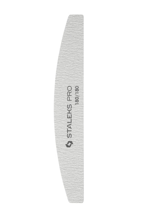 Mineral crescent nail file set STALEKS PRO SMART 180/180 grit (5 pc.) - www.texasnailstore.com