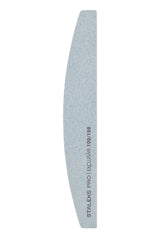 Mineral crescent nail file STALEKS PRO EXCLUSIVE 100/180 grit - www.texasnailstore.com