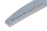 Mineral crescent nail file STALEKS PRO EXCLUSIVE 100/180 grit - www.texasnailstore.com