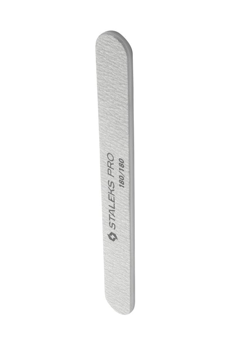 Mineral straight nail file set STALEKS PRO SMART 180/180 grit (5 pc.) - www.texasnailstore.com