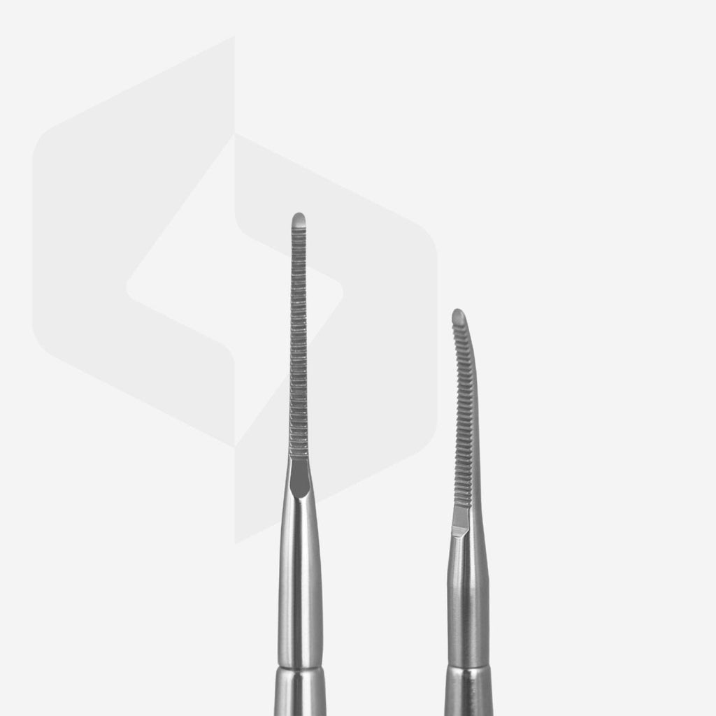 Pedicure tool EXPERT 60 TYPE 4 (ingrown toenail lifter and thin straight file) - www.texasnailstore.com