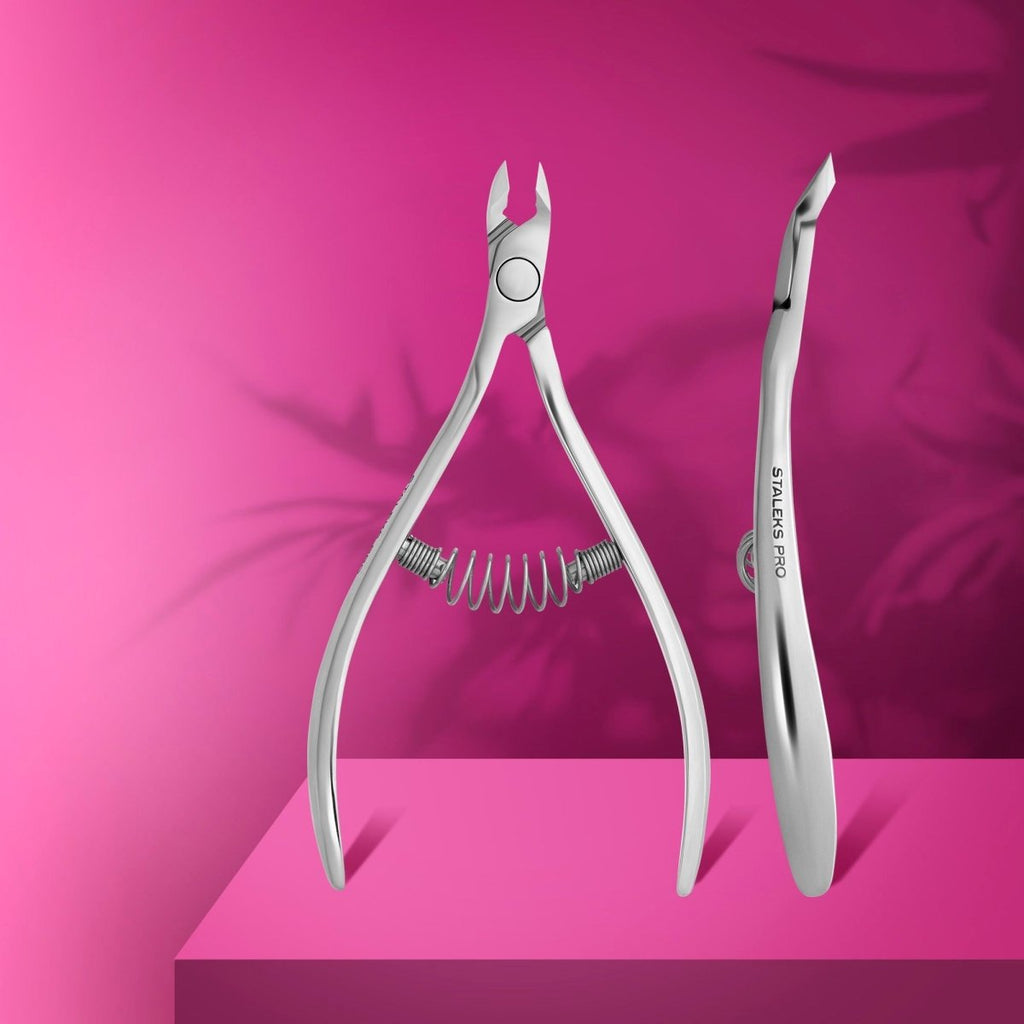Professional cuticle nippers EXPERT 81 (6mm) - www.texasnailstore.com