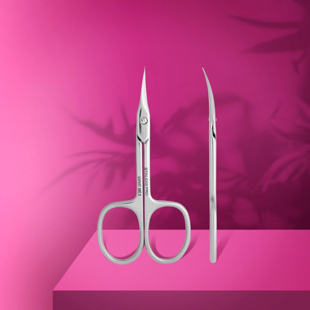 Professional cuticle scissors STALEKS PRO EXPERT 50 TYPE 2 - www.texasnailstore.com