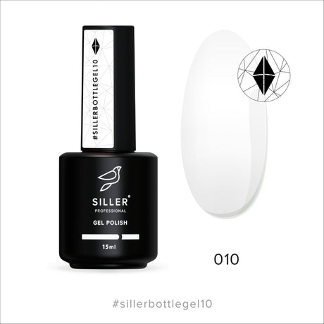 Siller Bottle Gel №10 (15ml) - www.texasnailstore.com