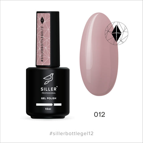 Siller Bottle Gel №12 (15ml) - www.texasnailstore.com