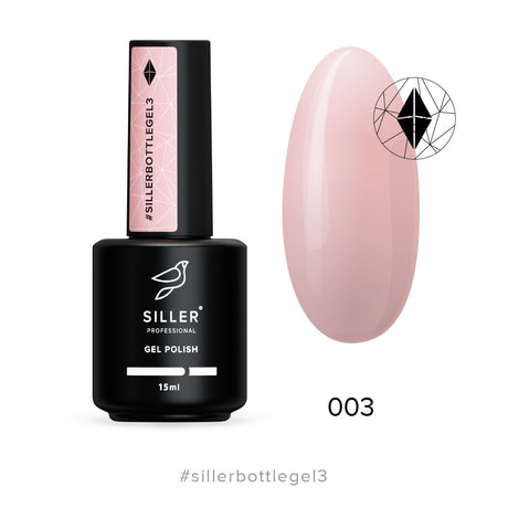 Siller Bottle Gel №3 (15ml) - www.texasnailstore.com