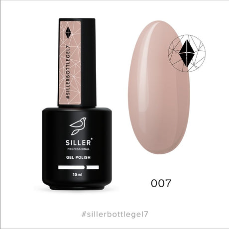 Siller Bottle Gel №7 (15ml) - www.texasnailstore.com