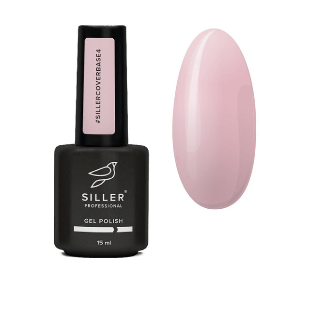 Siller Cover Base №4 (15ml) - www.texasnailstore.com